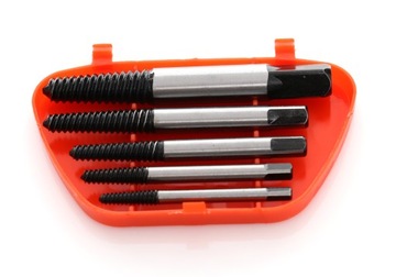 ЭКСТРАКТОРЫ ДЛЯ СЛОМАННЫХ ПОВРЕЖДЕННЫХ ВИНТОВ 5 шт. ЭКСТРАКТОРЫ ДЛЯ СЛОМАННЫХ ВИНТОВ