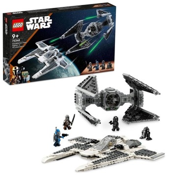 LEGO Star Wars 75348 Mandaloriański myśliwiec Fang