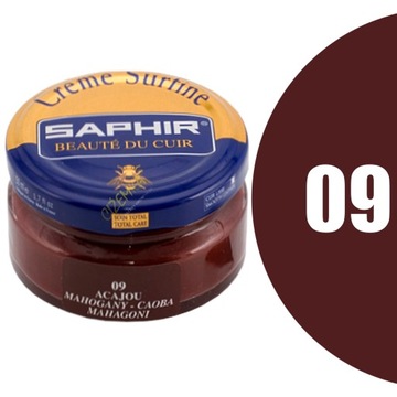 SAPHIR Pommadier 50ml Krem Pasta 09 mahoń