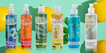Zestaw ITALWAX 6x WOSK DO DEPILACJI twardy +PODGRZEWACZ do wosku PREPARATY