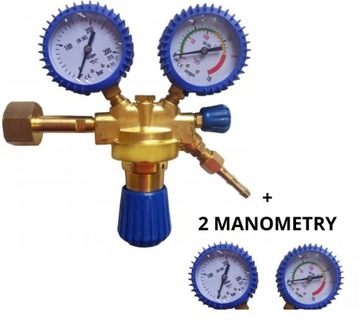REDUKTOR GAZOWY TLEN SERIA 100 PROFI 2 MANOMETRY + 2 manometry gratis