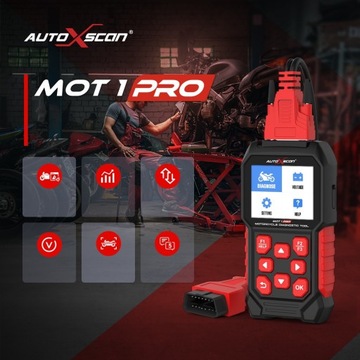 TESTER DIAGNOSTYCZNY MOTOCYKL MOTOR CFMOTO MOT1Pro +ADAPTERY JEZYK POLSKI!