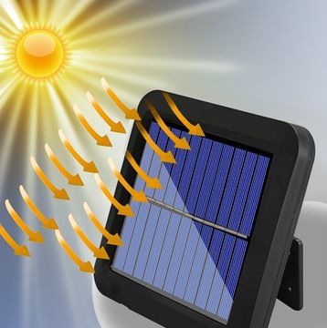 LAMPA SOLARNA ULICZNA CZUJNIK RUCHU ZMIERZCHU LED