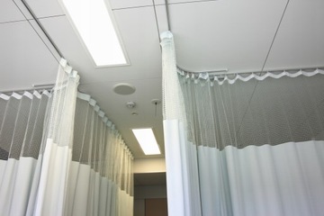 Двойной потолочный карниз из ПВХ, 300 см, потолочный рельс II TRACK