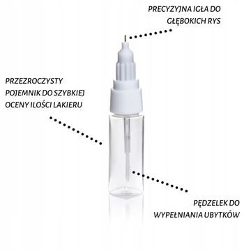 БУТЫЛКА ДЛЯ ПОДРЕШИВАНИЯ ИГОЛЬНАЯ ЩЕТКА 10 МЛ