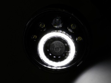 REFLEKTOR MOTOCYKLOWY LED UNIWERSALNY HOMOLOGACJA