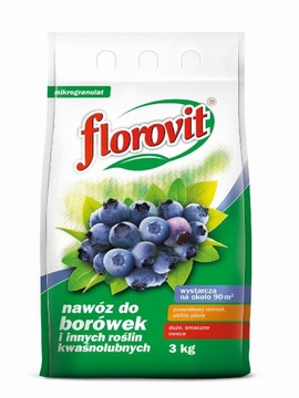 Florovit nawóz do borówek i rośl.kwaśnolubnych 3kg