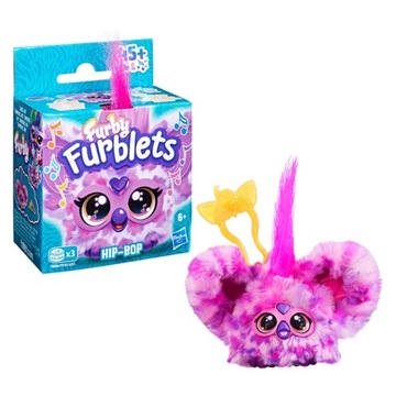 FURBY FURBLETS HIP-BOP INTERAKTYWNA MASKOTKA 45 DŹWIĘKÓW
