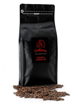 Etiopia Djimmah świeżo palona kawa ziarnista 1kg