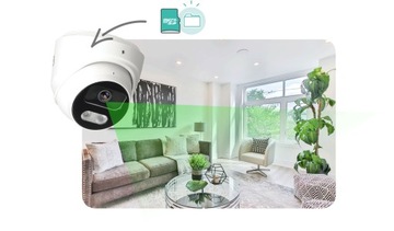 IP-камера для мониторинга PoE 5MPx 2,8 мм + АУДИО, купол IP67
