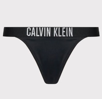 CALVIN KLEIN DÓŁ OD BIKINI MAJTKI CZARNE S SPG