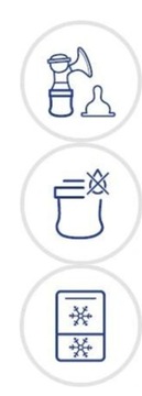Canpol BOTTLES Пищевой контейнер для заморозки молока, 3 шт.