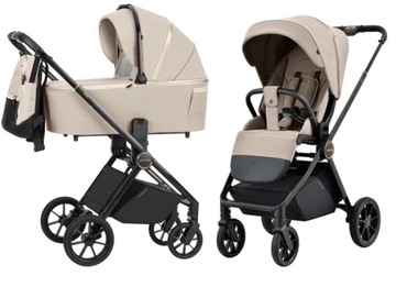 Carrello Ultra CRL-6525 3w1 + Adaptery Cosmic Beige Fotel Astird i-Size