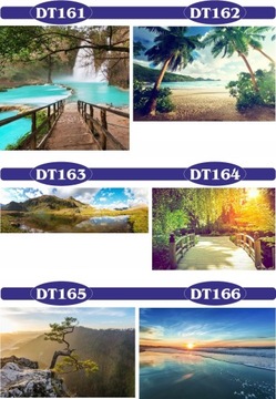 ФОТО ОБОИ 3D водопад лес деревья 250х200