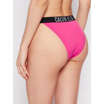 Dół od bikini Calvin Klein Swimwear RÓŻ XS