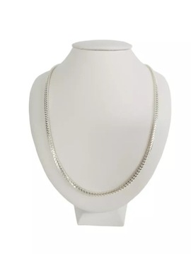 SREBRNY ŁAŃCUSZEK 17,12GR 925
