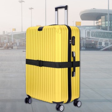 РЕМЕНЬ БЕЗОПАСНОСТИ ДЛЯ ЧЕМОДАНА, СУМКИ ДЛЯ БАГАЖА, STRONG TASTE, TRAVEL, ЧЕРНЫЙ