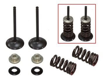 ZAWORY SSĄCE SUZUKI RMZ 250 '07-'09 STALOWY (MX-09530I) (30,9X4,47X80,4MM)