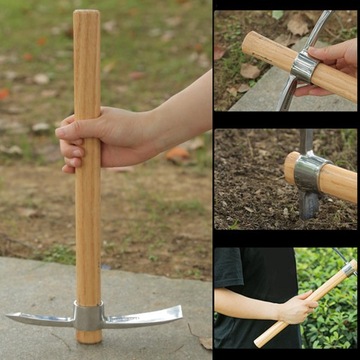Мини-кирка Mattock Ice Axe с садовой ручкой