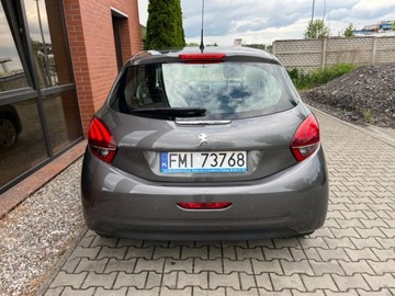 Peugeot 208 I Hatchback 5d Facelifting 1.2 PureTech 82KM 2018 Peugeot 208 1.2 benzyna 83 KM nawigacja LED zarej w PL zadbany zamia, zdjęcie 5