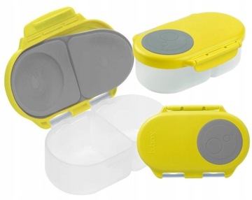 Снекбокс Ланчбокс Snacks Маленький контейнер LEMON 6M