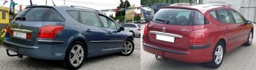 BEZ ŘEZANÍ NÁRAZNÍKU ZAŘÍZENÍ(HÁK) PEUGEOT 407 SW 2008-2011 KOMBI BREAK 1 I FL 2 II