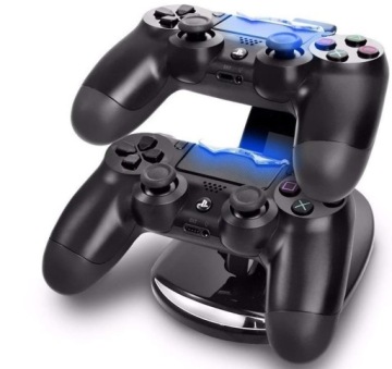 Ładowarka Stacja Dokująca do Padów PS4 Podstawka Ładująca na 2 Pady