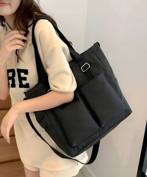 SHOPPERKA TORBA DAMSKA DUŻA TOREBKA CZARNA