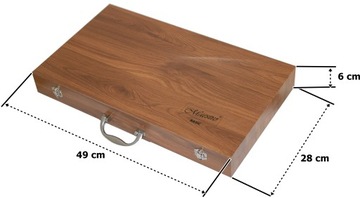 Набор из 18 аксессуаров для гриля в чемодане.