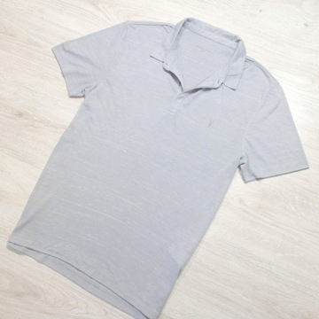 ALLSAINTS _ FIRMOWA KOSZULKA POLO Z LOGO _ M/L