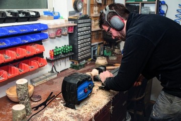 ТОКАРНЫЙ СТАНОК ПО ДЕРЕВУ SCHEPPACH DM600 VARIO 550W