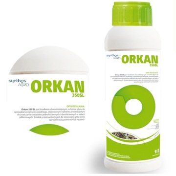 ORKAN 350 SL 1L WSZYSTKIE CHWASTY CHWASTOBÓJCZY OPRYSK MPCA GLIFOSAT