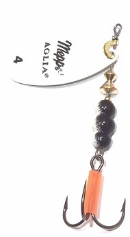 Błystka Mepps Aglia Fluo nr 4 Biała PHOSPHO