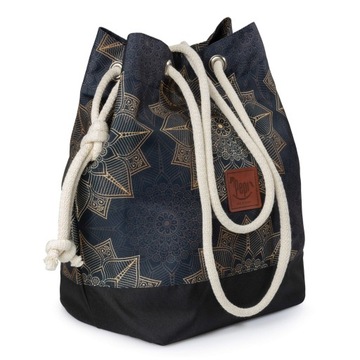 PEPI TOREBKA DAMSKA SHOPPER TORBA PODRĘCZNA KWIATY