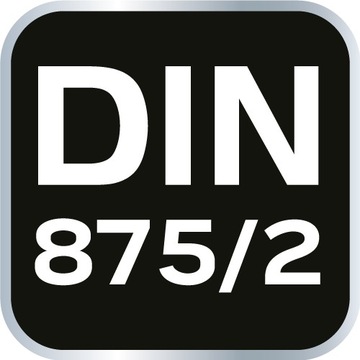 Плоский квадрат, DIN875/2, 150x100мм