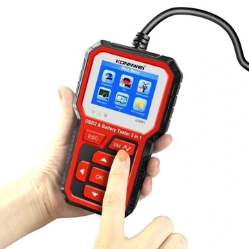 ДИАГНОСТИЧЕСКИЙ ТЕСТЕР OBD2 ДЛЯ АККУМУЛЯТОРОВ 6 В 12 В
