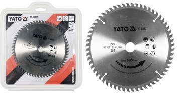 РЕЖНЫЕ ДИСКИ YATO ПВХ 185/60T 20MM