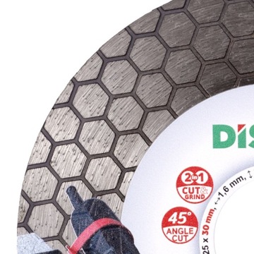Режущая насадка под углом 45° SLIDER 45 PRO + DISC