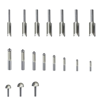 /2 x 3/8 Twin Flute для столешницы с