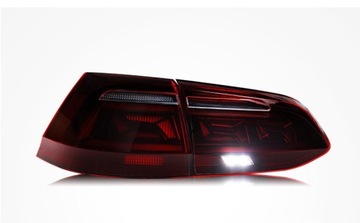 FULL LED TAILLIGHTS ASSEMBLY FOR VW GOLF 7 VARIANTA MK7.5 ALLTRACK 2013-2017