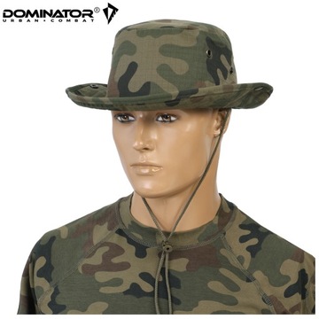 ПОЛЬСКАЯ ВОЕННАЯ ШЛЯПА ДОМИНАТОР БУШ РЫБАЛКА ИЗ ХЛОПКА RIPSTOP WZ.93 L