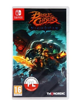 BATTLE CHASERS NIGHTWAR / GRA NINTENDO SWITCH / KARTRIDŻ / PO POLSKU