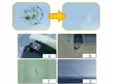 НАБОР ДЛЯ РЕМОНТА ЛОБОВОГО СТЕКЛА СКОЛЫ ТРЕЩИНЫ ВЕТРОВОЕ СТЕКЛО РЕМОНТ КЛЕЙ