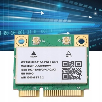 КАРТА WIFI AX210HMW 6250 2,4/5/6 ГГц WIN10