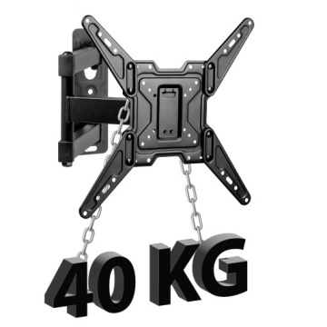 ВРАЩАЮЩИЙСЯ КРЕПЛЕНИЕ ДЛЯ ТЕЛЕВИЗОРА, ЖК-ТЕЛЕВИЗОР С LED, ПРОЧНАЯ НАСТЕННАЯ ВЕШАЛКА, 22–65 ДЮЙМОВ