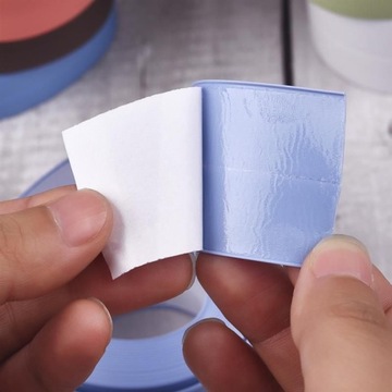 БЕЛАЯ УПЛОТНИТЕЛЬНАЯ ЛЕНТА для ВАННЫ ДУШЕВОГО ПОДДОНА УМЫВАЛЬНИКА Цвет уплотнителя БЕЛЫЙ