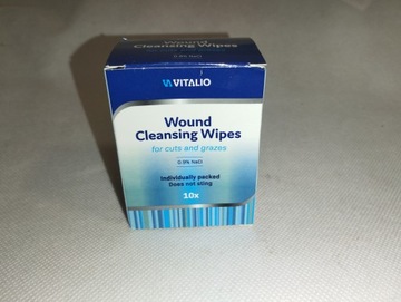 САЛФЕТКИ ДЛЯ ДЕЗИНФЕКЦИИ РАН 10 шт. NaCl 0,9% VITALIO.