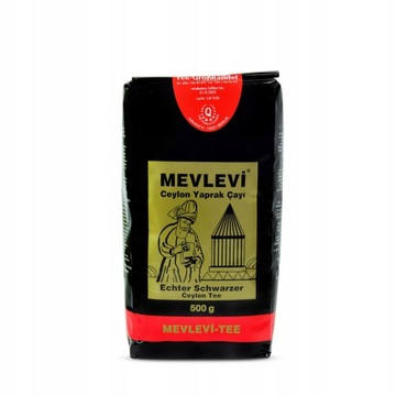 CZARNA HERBATA LIŚCIASTA AROMAT BERGAMOTKI 500G CEYLON MEVLEVI
