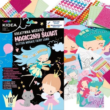 KREATYWNA MOZAIKA MAGICZNY ŚWIAT KIDEA