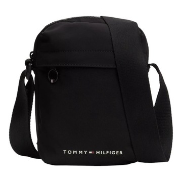 TOMMY HILFIGER TORBA LISTONOSZKA TH SKYLINE MINI REPORTER CZARNA